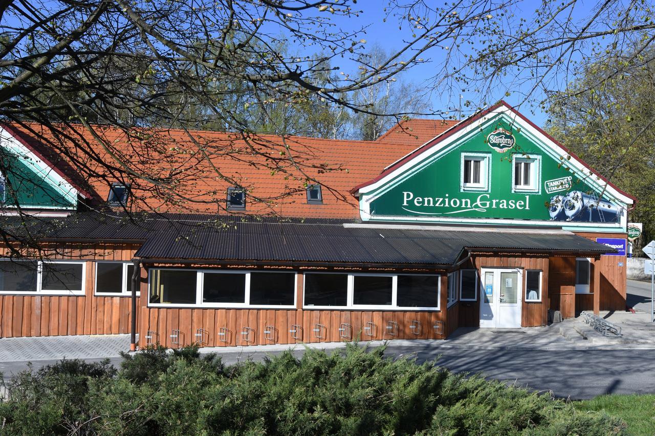 Penzion Grasel Hotel Nove Syrovice Bagian luar foto